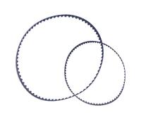 2 correas de repuesto para aspiradora Polaris, extremadamente resistentes | Engranajes reforzados, cañón antideslizante, juego de cinta grande y pequeña, sustituye a 9-100-1017 a 360 y 380 modelos