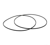 2 correas de transmisión de torno 5M690 para máquina CNC, correa trapezoidal de poliuretano con alta resistencia a la tracción, resistente al desgaste y reducción de ruido, compatible con motor de