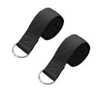 2 correas elásticas para yoga, equipo de yoga, correas elásticas para yoga, correas de extensión de yoga, hebilla de seguridad, correas elásticas para yoga, correas elásticas para ejercicios de baile,