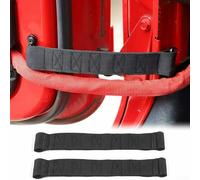 2 correas limitadoras de puerta resistentes para Jeep para Wrangler CJ YJ TJ JK JKU reemplazo de material de nailon