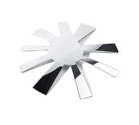2 cortadores de uñas acrílicos, cortadores de cantos, forma de almendra, Easy French Smile Cut V, línea de acero inoxidable, para manicura francesa, juego de herramientas para modelado de acrílico UV