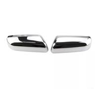 2 cubiertas cromadas para espejo superior compatibles con Ford F150 2009 2014, resistentes a la intemperie para vehículos de 2 puertas y 4 puertas