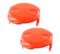 2 cubiertas de bobina para SmallCut 300 Artículo 8845 para batería SmallCut 300 Artículo 8844 para 9824 9826, pieza de repuesto de tapa de carrete de recortadora de césped