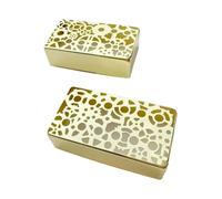 ＡＷＨＡＯ 2 Cubiertas de Golpeador de Guitarra Eléctrica, Patrón Hueco de Cobre, Piezas de Repuesto Duraderas para Músicos, Ensayos, Bricolaje, Re, Engranaje Dorado