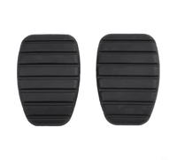 2 cubiertas de goma para pedal de embrague Renault Clio, para Laguna, Megane, Kangoo, Espace, Trafic, para Twingo 1996-2008, antideslizantes, color negro