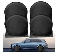 2 cubiertas para ruedas de caravana, 72,5/80 cm, para neumáticos de 27 a 32 pulgadas, resistente al agua y a los rayos UV, para caravanas, camiones, remolques, coches (2, 72,5 cm)