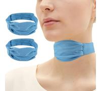 2 cubiertas para traqueotomía para estoma cervical traqueostomía, escudo a prueba de polvo, protección de tráquea cervical, accesorios de traqueostomía ajustables, kits de cuidado de traqueostomía