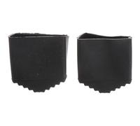 2 Cubiertas Tacos Escalera 40 X 20 Mm Par De Conteras para Escaleras De Tijera Domesticas Antideslizantes para Telescópicas Y Pies De Goma De Repuesto