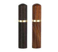 2 cubos para palillos de dientes, soporte de madera para palillos de dientes, mini caja de almacenamiento,