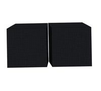 2 cubos purificadores de agua de 4 x 4 x 4 pulgadas, carbón activado de filtración fuerte, tanque de agua reutilizable para ganado con estructura de panal para pecera de 39.3 pulgadas, cubo