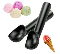 2 Cucharas Para Helado Antiadherente Anticongelante, Aluminio, 18 Cm