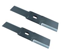 2 cuchillas de repuesto para trituradora de jardín de 19,5 cm compatibles con Alpina CH 2.2 E/Mountfield MCS 2200