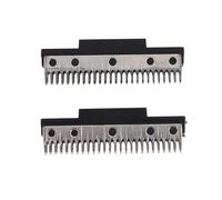 2 cuchillas for afeitadoras eléctricas, cuchilla de lámina dorada, red y cabezal de corte, compatibles con la afeitadora flotante KM-2026.