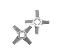 2 Cuchillos For Picadora De Carne 8# De Repuesto De Hoja De Doble Cara, Compatibles Con Bosch, MFW26070 MFW3910W 3X10W, Repuestos For Electrodomésticos De Cocina, Funcionamiento Rápido