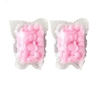 2 cuentas potenciadoras de aromas para lavandería, potenciador de fragancia de lavado de larga duración, cuentas para eliminar olores de ropa, ambientador de lavanda, suavizante (Rosa)
