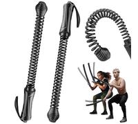 2 cuerdas de batalla sin cuerda para gimnasio en casa, equipo de entrenamiento inalámbrico para hombres y mujeres, cuerdas de entrenamiento pesadas para HIIT, entrenamiento cardiovascular de bajo