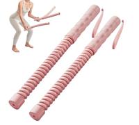 2 cuerdas de combate pesadas sin cuerda, cuerdas de combate sin cuerdas rosas para mujeres, cuerdas pesadas portátiles sin cuerda con mango antideslizante, para entrenamiento aeróbico, entrenamiento