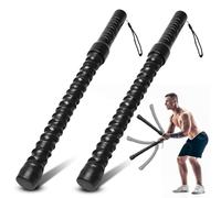 2 cuerdas de combate portátiles sin cuerda, robustas, silenciosas y ahorran espacio, cuerdas de combate sin cuerdas para HIIT, entrenamiento de fuerza y cardio en interiores y exteriores