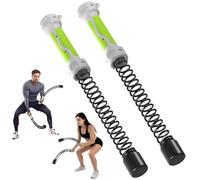 2 Cuerdas de Entrenamiento inalámbricas, Cuerdas con Peso portátiles, inalámbricas, adecuadas para gimnasios domésticos, Entrenamiento HIIT y Ejercicios aeróbicos de bajo Impacto.