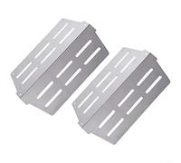 2 deflectores de calor de repuesto para 65505 7622 E310 se adapta a 62756 para parrillas Genesis 300 Series con controles montados en la parte delantera 2011+