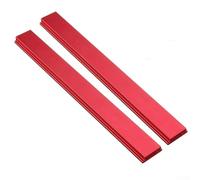 2 deslizadores de pista en T, deslizador de inglete de ranura en T, 100-450 mm, aleación de aluminio, herramienta de sujeción de borde recto para carpintería de bricolaje (200 mm)