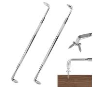 2 destornilladores angulares de 180 mm, ranura en cruz, tipo Z, destornilladores magnéticos de doble cabeza para trabajar en espacios reducidos