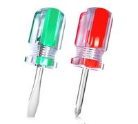 2 destornilladores de cabeza plana/cruz/destornillador (combinación)