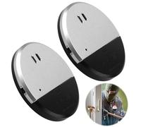 2 Detector de Apertura de Puerta y Ventana alarmas, 130 dB, para Ventanas y Puertas, Autoadhesivas, con Sensor magnético inalámbrico, para Seguridad en el hogar, protección antirrobo