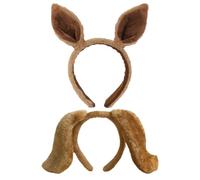 2 Diademas Con Orejas De Animales, Lindas Diademas De Felpa, Diademas Con Orejas De Dibujos Animados, Bandas Para El Cabello Para Mujeres, Diademas Creativas De Felpa