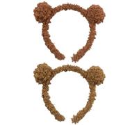 2 Diademas De Felpa, Lindas Diademas De Animales, Diademas De Estilo Creativo, Accesorios De Cosplay, Accesorios Para El Cabello De Fiesta