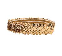 2 diademas de lentejuelas brillantes para mujer, vintage, elásticas, ajustables, accesorios para el pelo de los años 20, para carnaval, fiestas, accesorios diarios, oro rosa