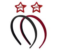 2 Diademas De Terciopelo, 2 Horquillas, Decoración De Diadema Para Niñas, Accesorios De Ropa, Accesorios Para El Cabello, Diademas Simples Y De Moda, Joyas Para Diadema