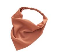 2 diademas elásticas para mujer, bandanas triangulares suaves, bandanas bohemias, pañuelos para la cabeza, diademas para el cabello, para fiestas, cumpleaños, playa, yoga y deportes, café