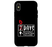 (2) Días sin Falla de Impresora para impresión 3D Carcasa para iPhone X/XS