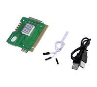 2 dígitos Tarjeta de Prueba de Analizador de Diagnóstico de la placa base PCI USB portátil PC de escritorio
