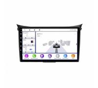 2 DIN Car Stereo para Hyundai i30 Grand Elantra Grant 2011-2017 Carplay Inalámbrico & Android Auto Pantalla Carplay Coche con Navegación GPS, Controles en El Volante, 4 Nuclear 1G+16G
