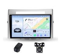 2 DIN Car Stereo with Wireless Carplay and Android Auto for Toyota Corolla Verso AR10 2004-2009 9 Inch HD Touch Screen Bluetooth with FM Radio RDS WiFi DSP GPS Navigation+ SWC(M400S/2K)