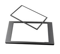 2 DIN DVD Radio EstéReo Tablero de NavegacióN Panel Marco de Placa Envolvente Adaptador Apto para Focus C-Max S-Max Fiesta Fusion