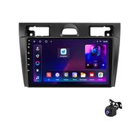 2 DIN Pantalla Radio para Ford Fiesta Mk5 2002-2008 9 Inches Android 15 Coche Pantalla Steering Wheel Controls para, 8 Core 6G+128G