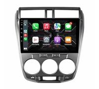 2 DIN Pantalla Radio para Honda City 2008-2014 Android 15 9 Inches Pantalla Coche FM Am Bluetooth USB para, 8 Core 2G+64G