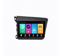 2 DIN Pantalla Radio para Honda Civic 2012-2015 Android 15 9 Inches Carplay Radio Coche Bluetooth Steering Wheel Controls para, 4 Core 2G+32G
