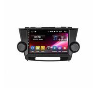 2 DIN Pantalla Radio para Toyota Highlander Kluger 2009-2014 9 Inches Android 15 Carplay Radio Coche Bluetooth Steering Wheel Controls para, 4 Core 2G+32G