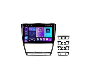 2 DIN Radio de Coche con Pantalla Táctil para Volkswagen Skoda Octavia 2 A5 2007-2014 con Carplay y Android Auto Inalámbricos, Bluetooth, Mirror Link, FM, Eq, 4 Nuclear 1G+16G