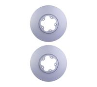 2 Discos con Ventilación Interior Ø 93,1MM 31MM HELLA para U.a. Ford Transit