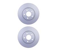 HELLA PAGID 8DD 355 129-611 Disco de freno - 55546PRO_HC - altamente carbonizado - revestido - 280mm - 24mm - ventilación externa - por ej. DACIA / RENAULT