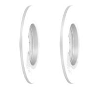 2 Discos De Freno BOSCH Ø247 mm Tipo Sólido Con Tornillos Para CITROËN ZX