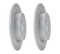 2 Discos De Freno BOSCH 276 mm, Tipo Sólido, Mercedes-Benz B-Klasse