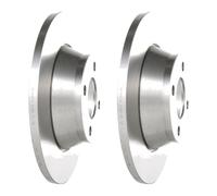 2 Discos De Freno BOSCH Expertise Ø 280 Mm, Tipo Sólido, Para AUDI 80