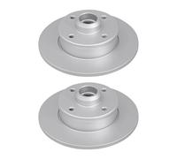 2 Discos De Freno Completos Ø 226 Mm 10 Mm A.B.S. Para Entre Otros SEAT TOLEDO