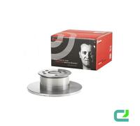 2 Discos De Freno Delanteros 278mm BREMBO Para VW TRANSPORTER T2 Furgón